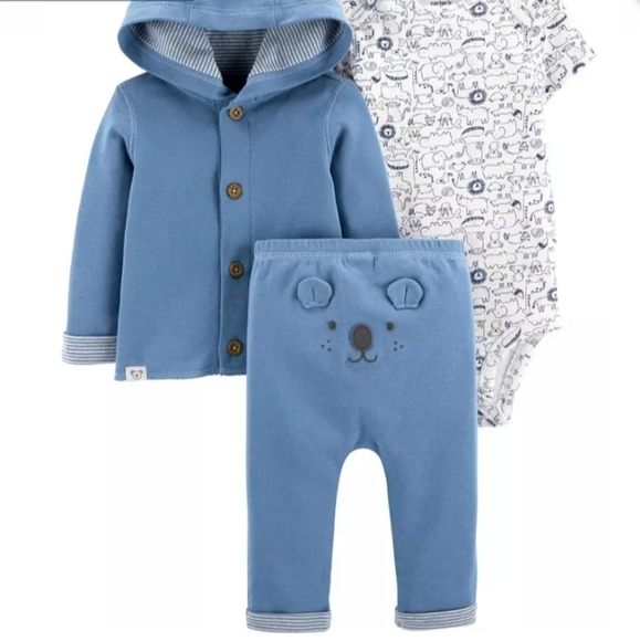 2 suit carters bundle deal 3 @2 piece cardigan set - Picture 1 of 8